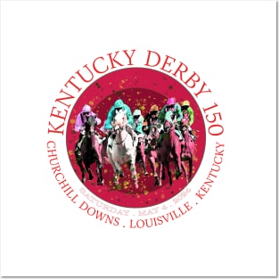 Kentucky Derby 150 design Posters and Art